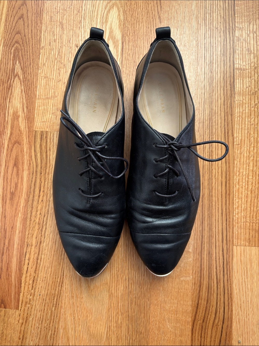 Cole Haan Grand Ambition Black Leather Oxford